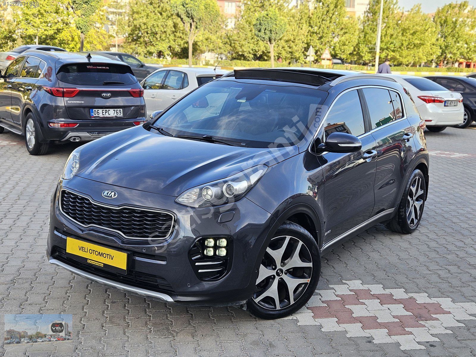 4x4 SPORTAGE GT-LİNE KOLTUK SOĞUT ŞERİT TAKİP OTOM.PARK E.BAGAJ