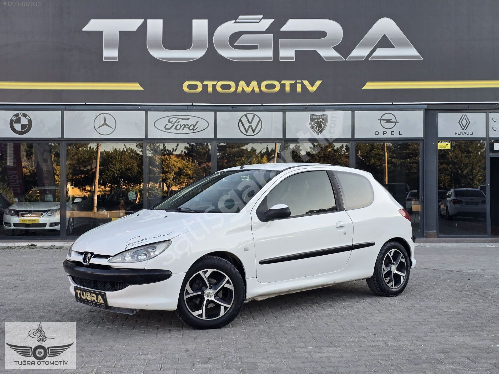 TUĞRA/2005 206 1.4 HDI VAN/MOTOR SÜPER/12AY KREDİ KARTINA TAKSİT