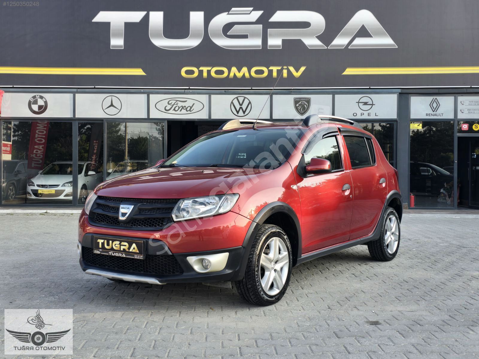 TUĞRA/2013 SANDERO STEPWAY/0.9 TCE/LPG.Lİ/HATASIZ/12AY KK.TAKSİT