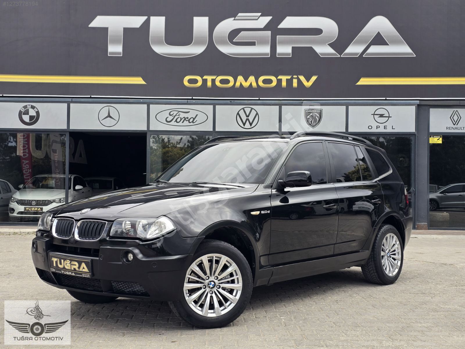 TUĞRA/2006 BMW X3 2.0 XDRİVE/ 4X4/SUNROOF/12AY KREDİ KAR. TAKSİT