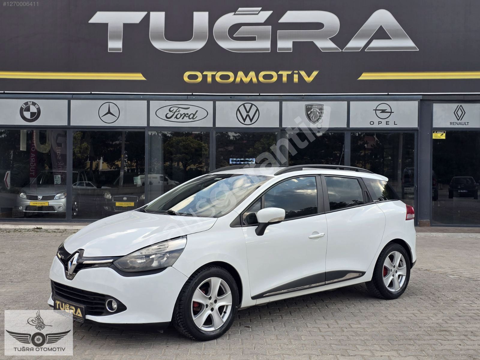 TUĞRA/2013 CLİO 1.2 16V LPG/İCON GÖRÜNÜM/1 BOYA/12 AY KK TAKSİT