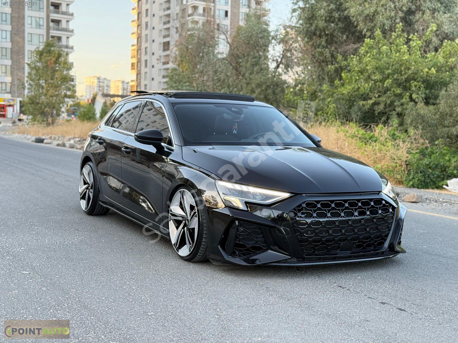 POINT AUTO'DAN 2021 MODEL A3 CAM TAVANLI RS GÖRÜNÜM EKSTRALI