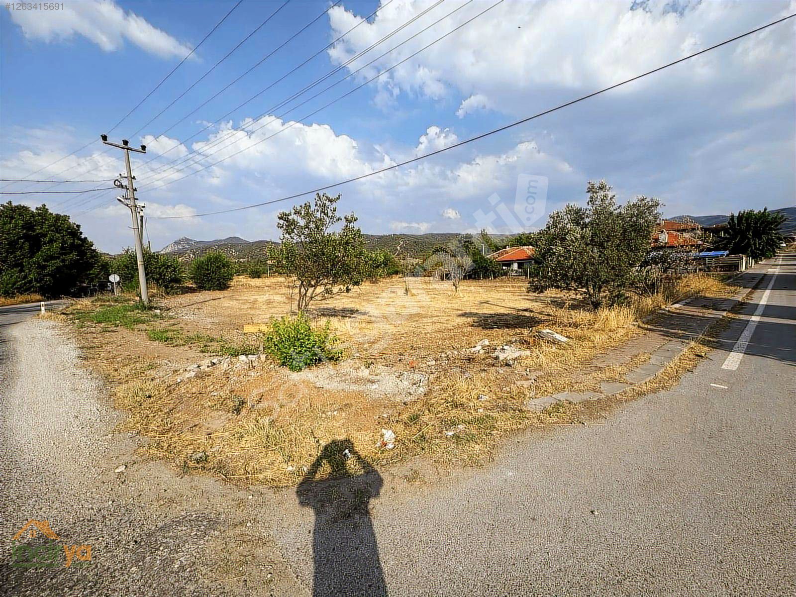 DENİZLİ HONAZ KIZILYERDE YOL CEPHELİ SATILIK İMARLI ARSA