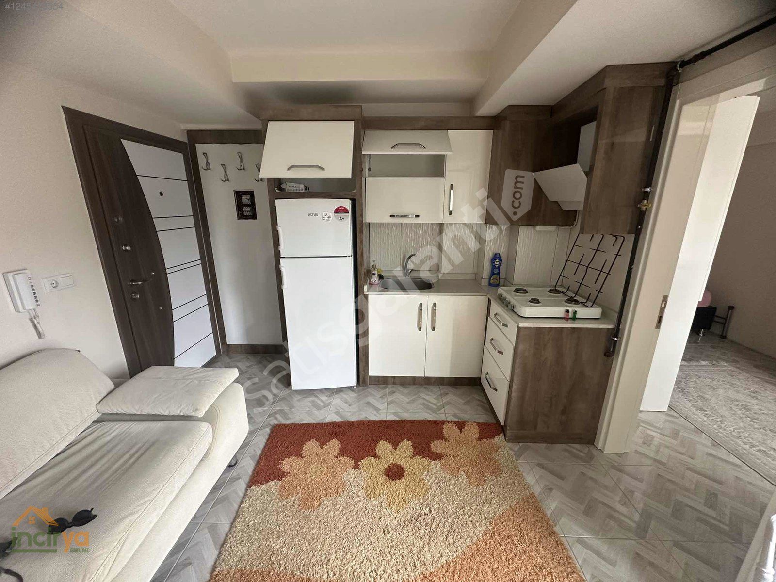 İNCİRYA EMLAK İNCİLİPINAR MAH'DE 1+1 FULL EŞYALI KİRALIK DAİRE