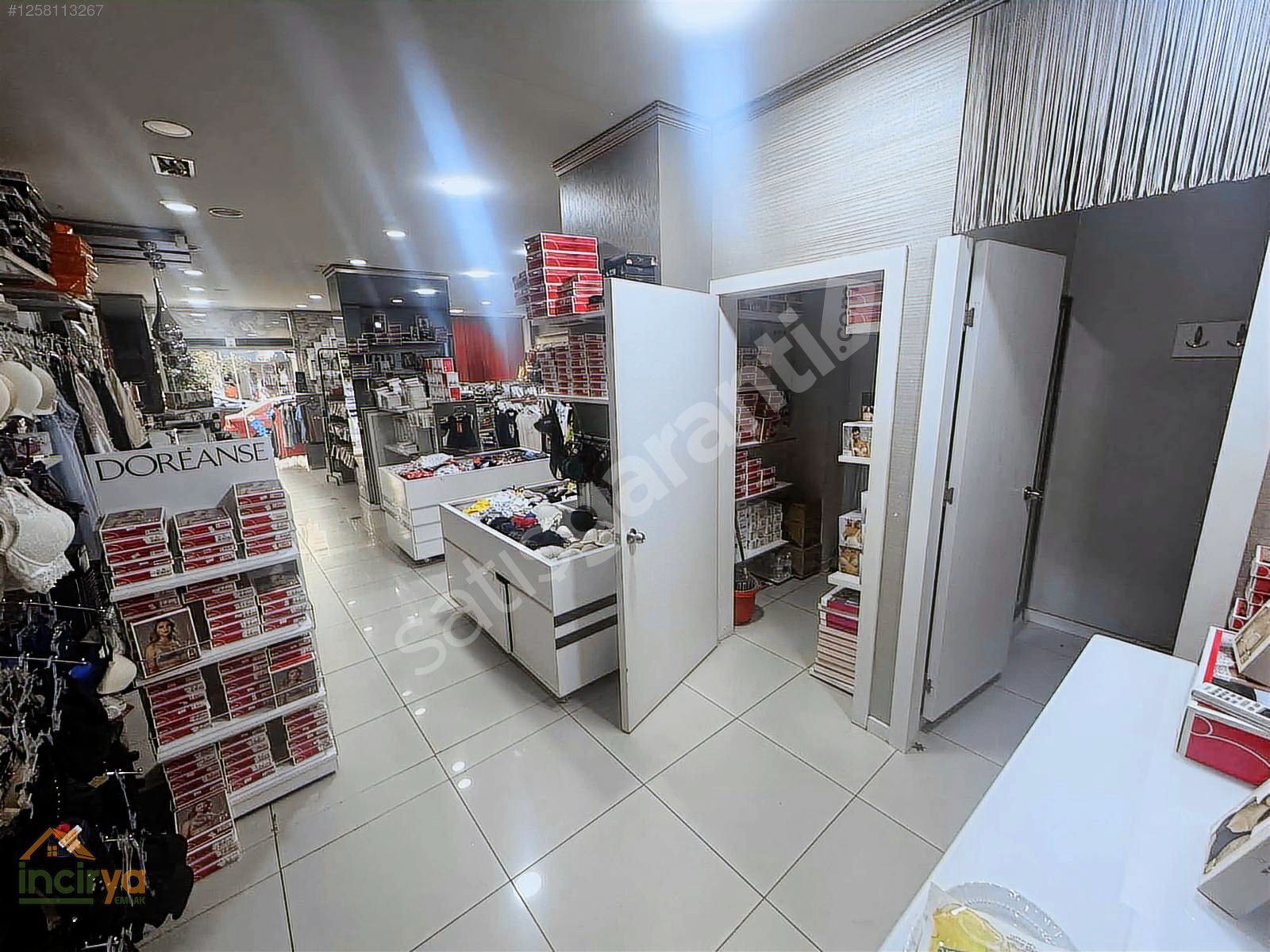 İNCİRYADAN LİSE CADDESİ ÜZERİNDE İŞLEK KONUMDA 130m2 MAĞAZA