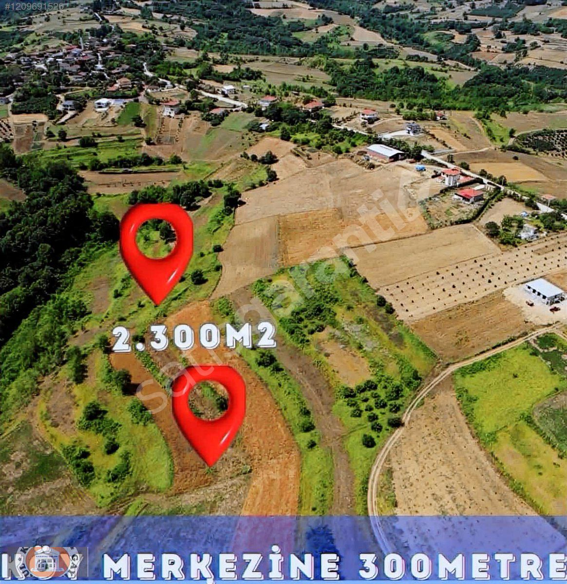 2.300m2 KÖY YANINDA, GÖL MANZARALI, MÜSTAKİL FIRSAT ARAZİ