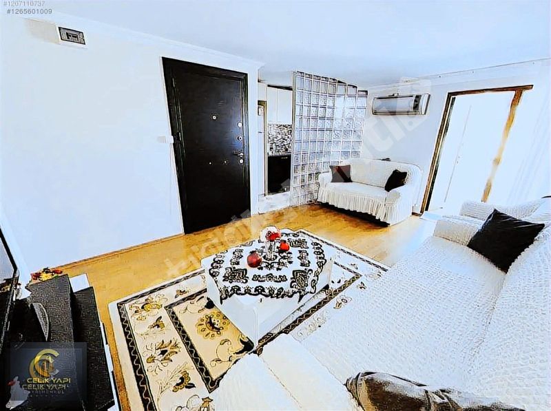 ÇELİK GAYRİMENKUL'DEN YENİ BİNA FULL EŞYALI TERASLI KİRALIK 2+1