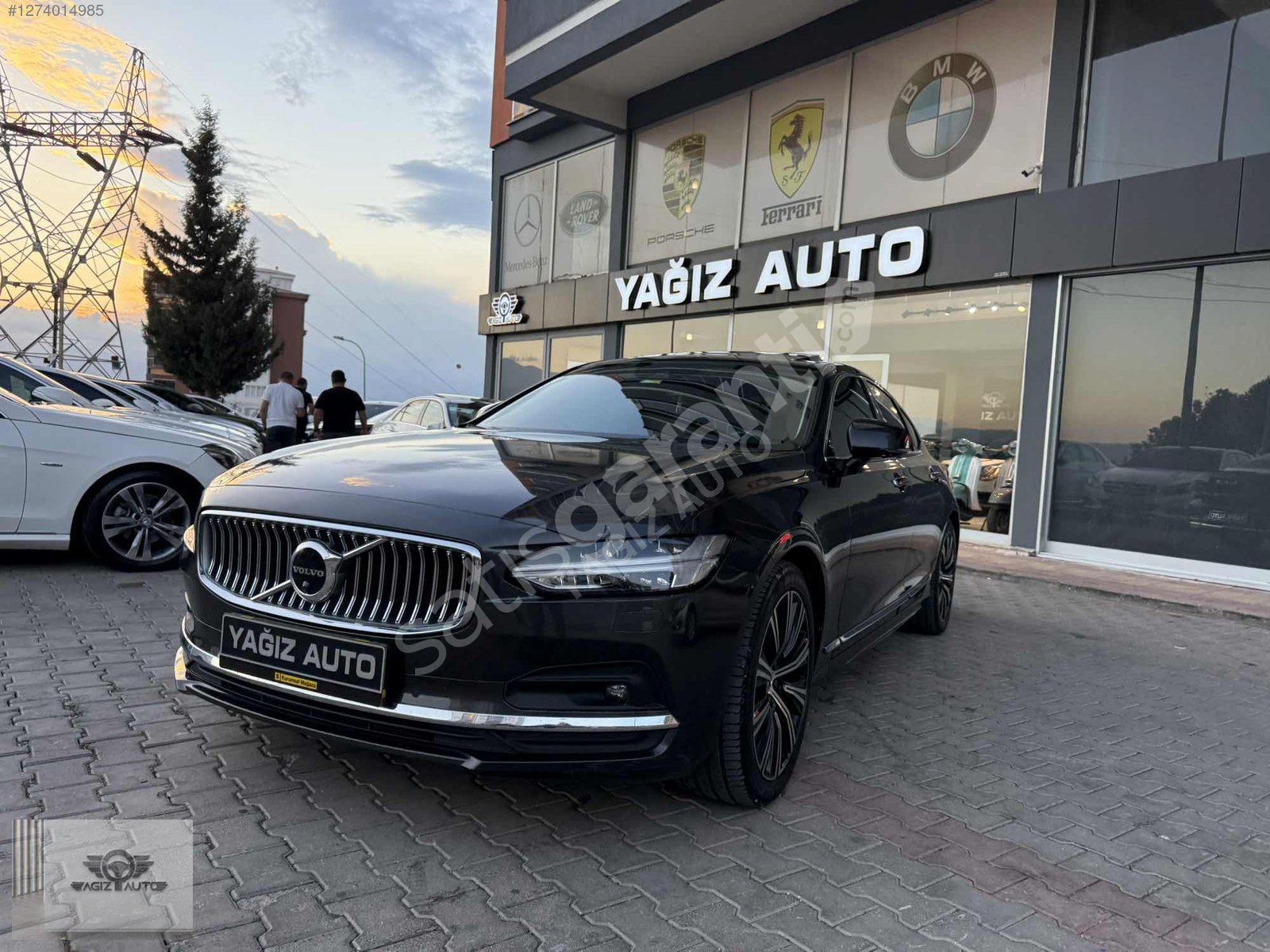 YAĞIZ AUTODAN 2021 S90 BOYASIZ 94 bin km