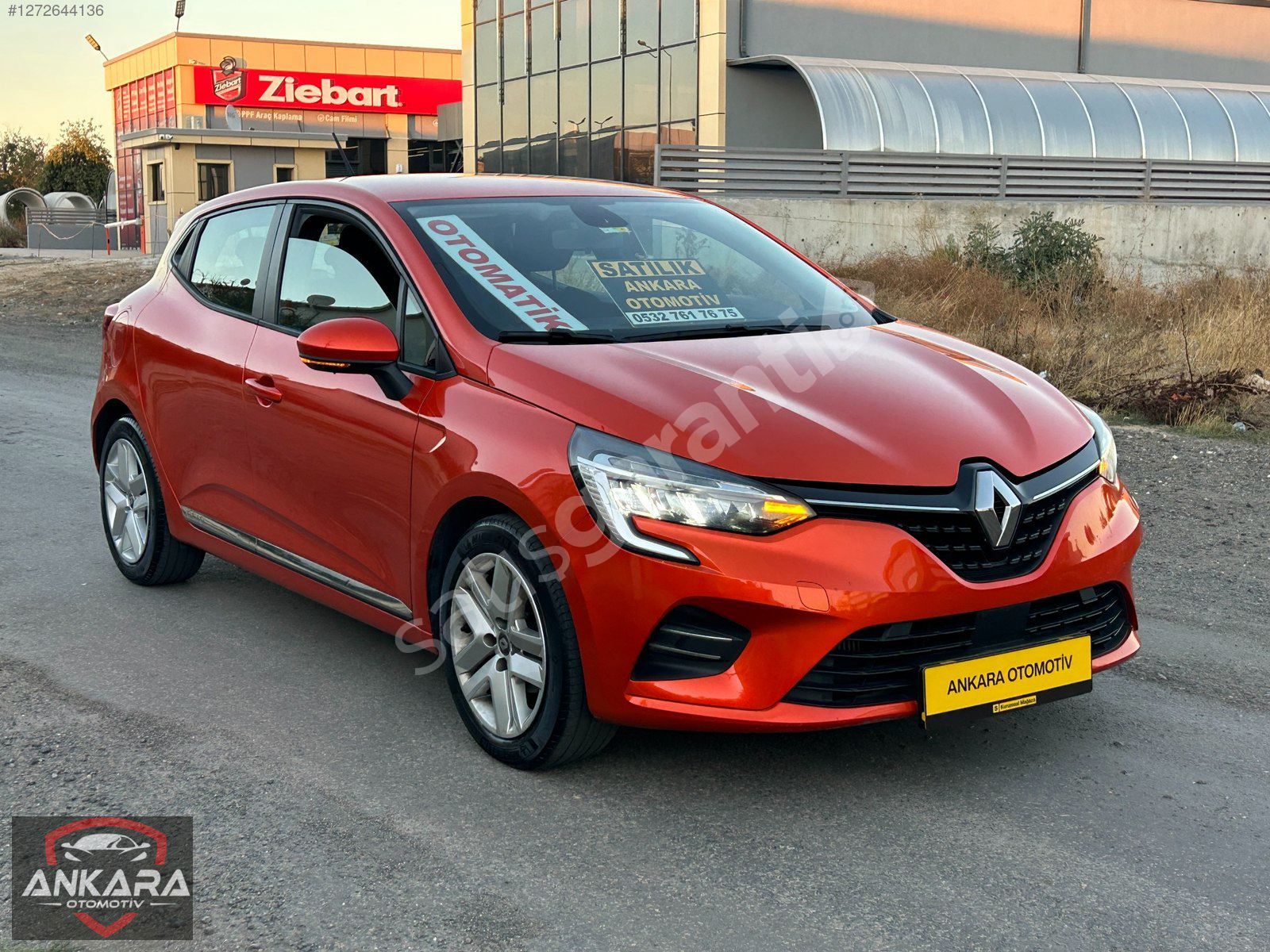 ANKARA OTOMOTİVDEN 2021 BOYASIZ CLİO 5 1.0TCe 90 HP OTOMATİK VİT