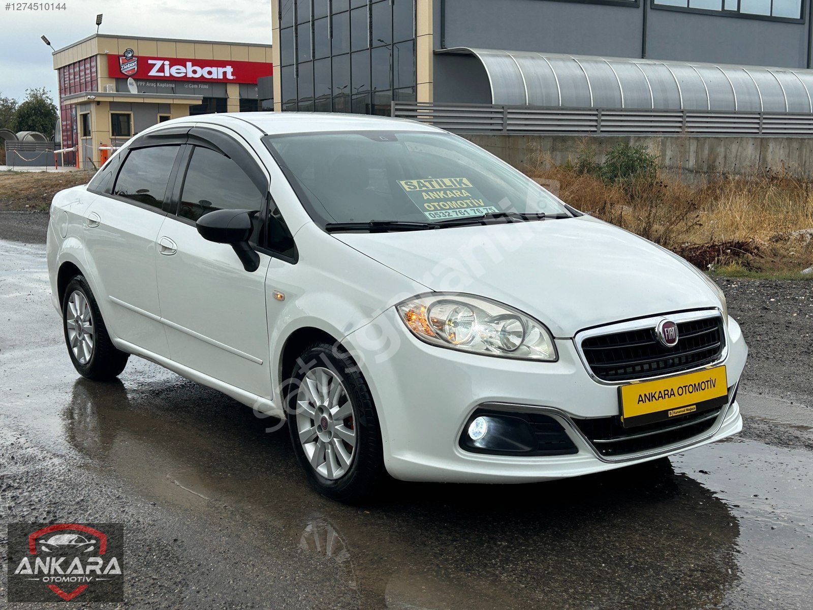 ANKARA OTOMOTİVDEN BOYASIZ 2012 FİAT LİNEA 1.3M.JET 95 HP URBAN