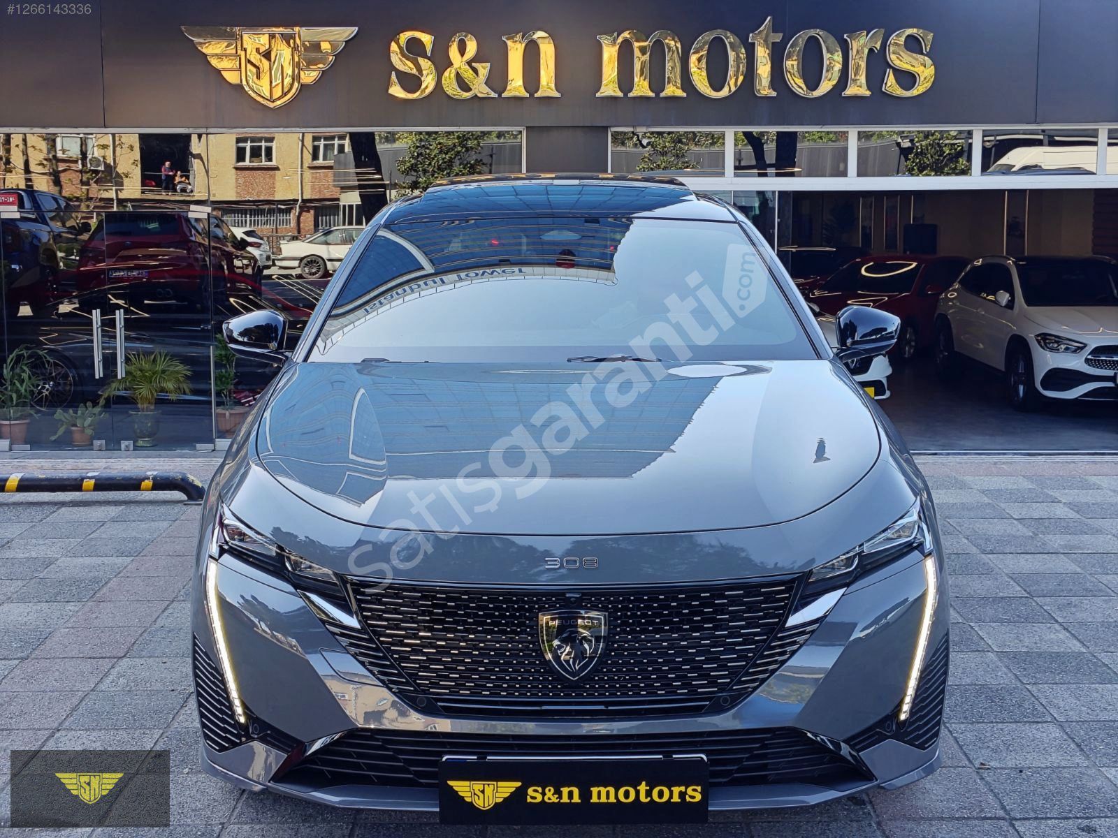S&N MOTORS 2024 PEUGEOT e-308 GT HAYALET ISITMA CAM TAVAN PPF