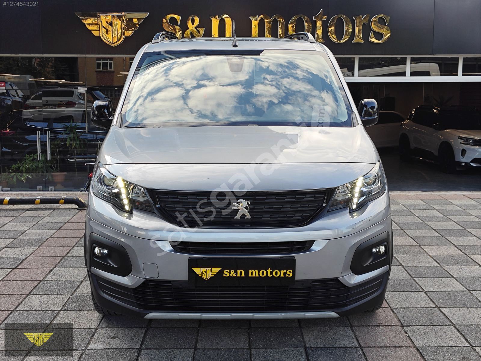 S&N MOTORS 2021 PEUGEOT RIFTER 1.5 BLUEHDI GT CAM TAVAN