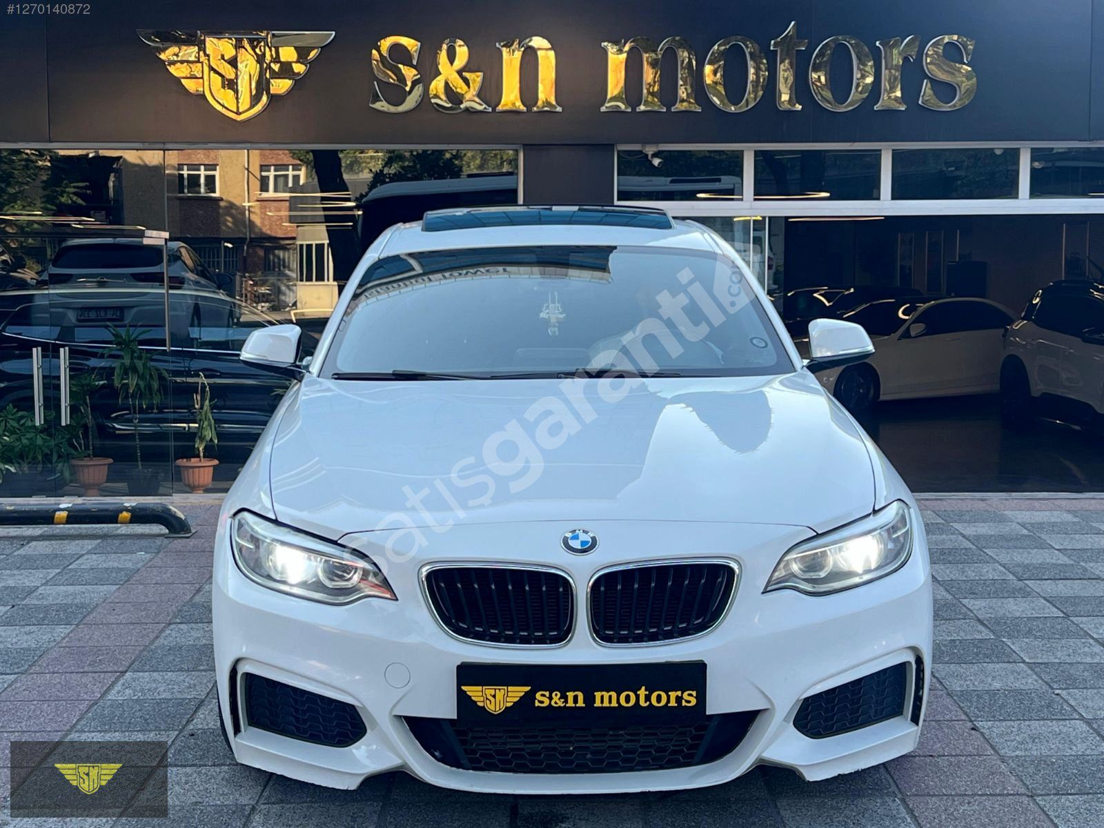 S&N MOTORS 2015 MODEL BMW 2.18i M SPORT COUPE HATASIZ