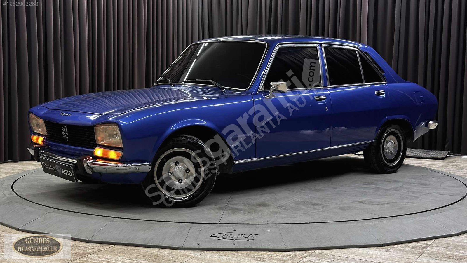 1983 MODEL/PEUGEOT / 504 / 0 KONDİSYON / EXTRALI / KOLEKSİYONLUK