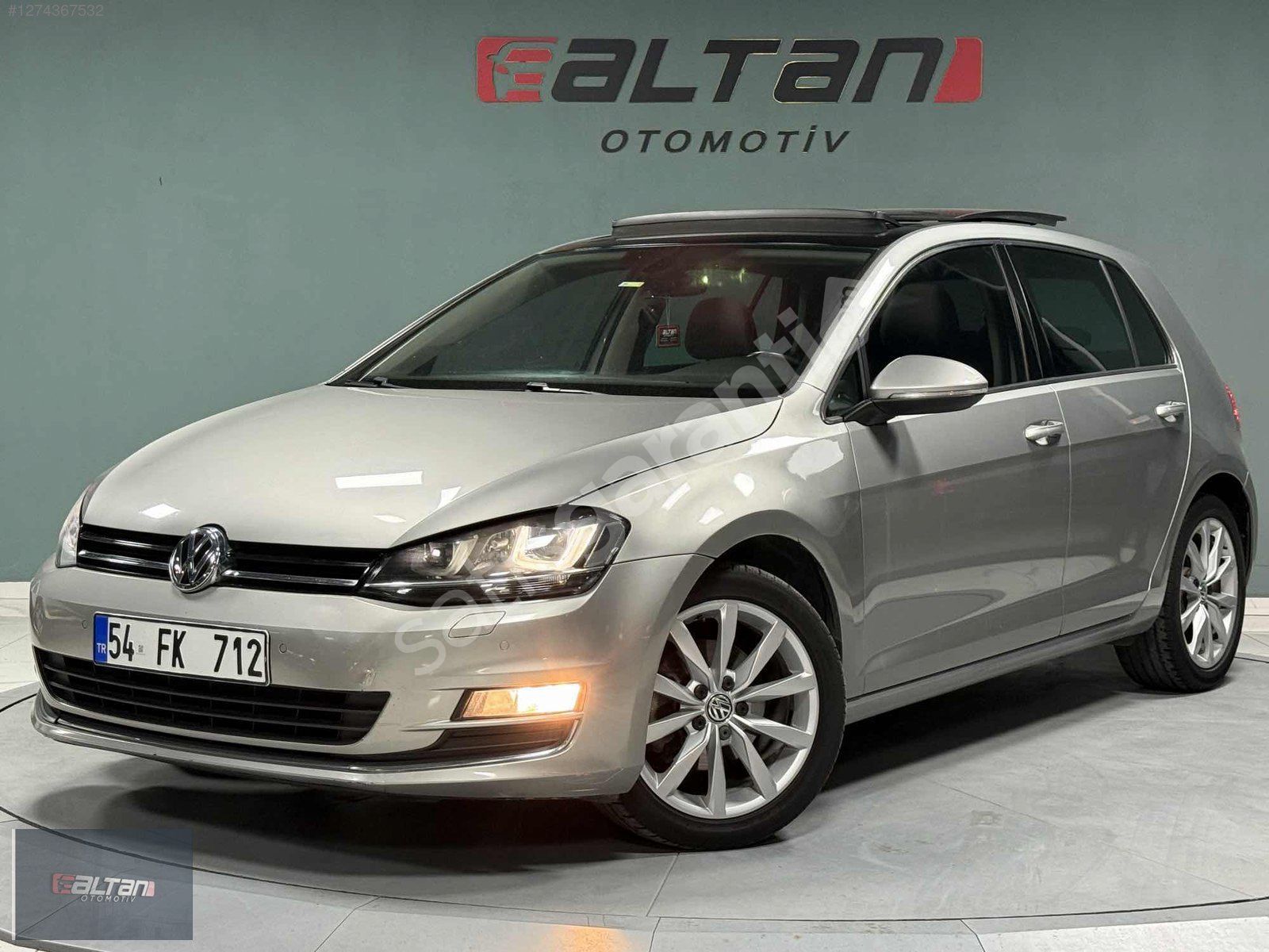 ^^2017 ÇIKIŞ GOLF 1.4 TSİ GOLF CAM TAVAN - U LED - 115.ooo KM ^^