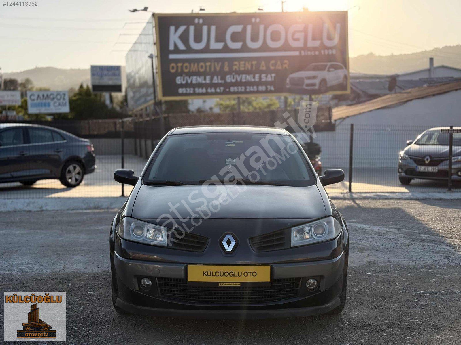 K.K 12 TAKSİT 401.186 KM'DE 2007 MODEL MEGANE 2 1.5 DİZEL