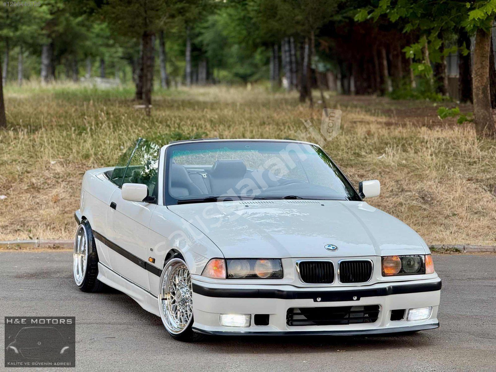 H&E MOTORS'DAN 1994 MODEL EMSALSİZ TEMİZLİKTE 3.20 İ CABRİO