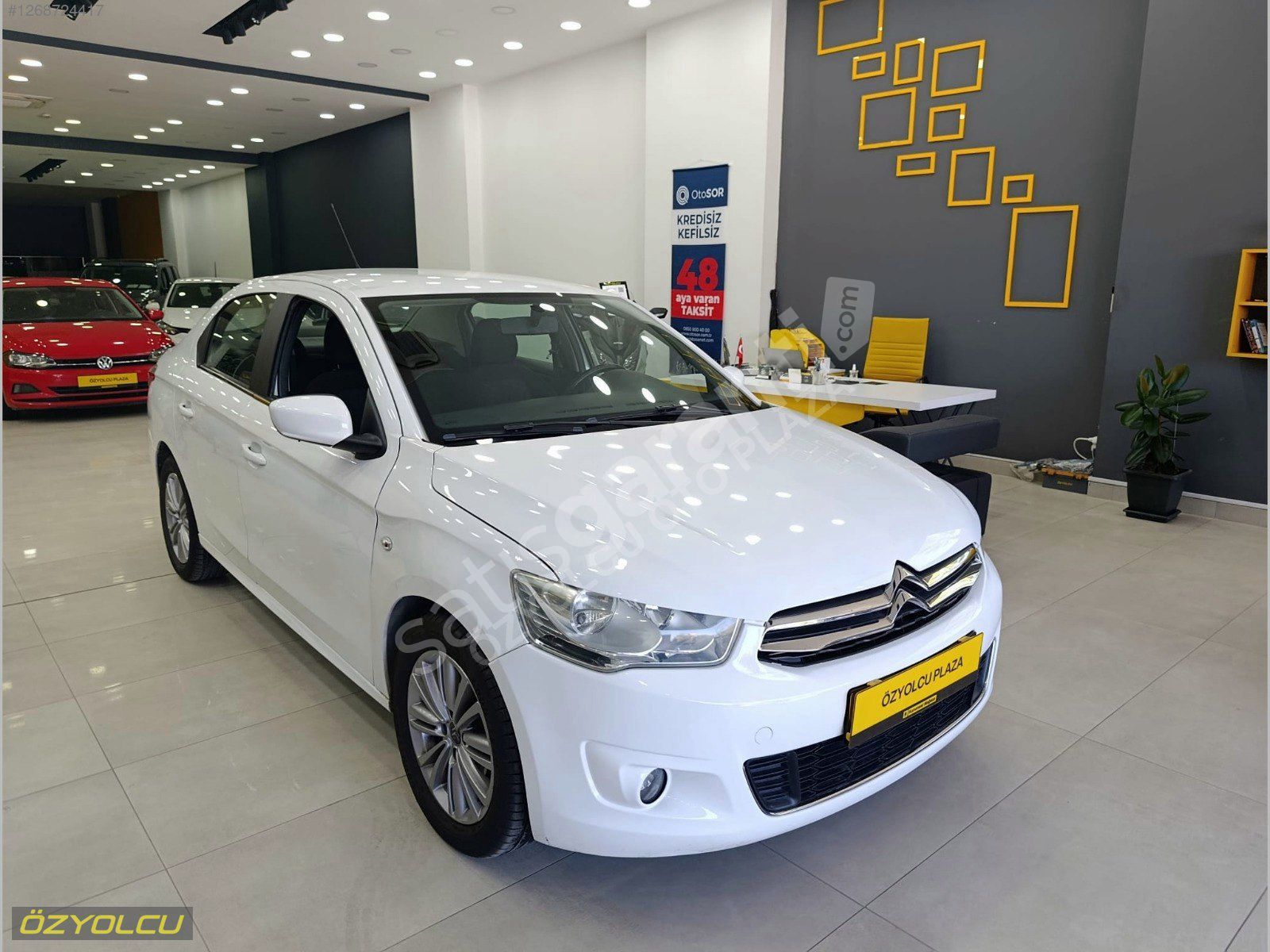 240 BİN TL PEŞİNAT İLE Citroen C-Elysee Sedan 1.6 HDI Exclusive