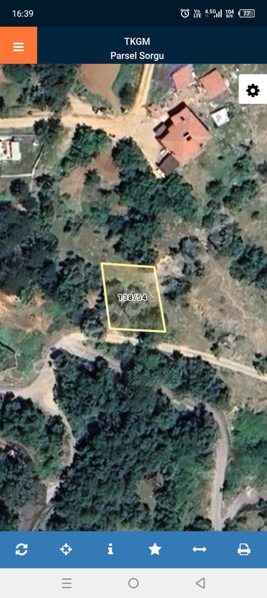 Bursa Osmangazi Kirazlı Köyü'nde satılık arsa