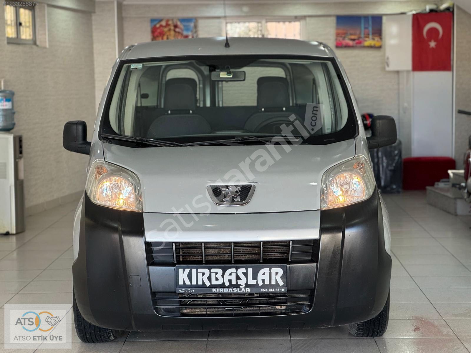 KIRBAŞLAR'DAN PEUGEOT BİPPER 1.4 COMFORT PLUS 2011 MODEL