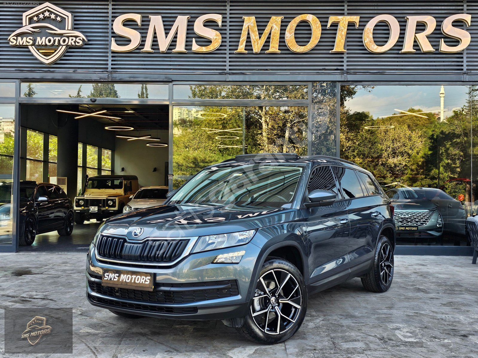 SMS MOTORS SKODA KODIAQ 1.5 TSI-CAM TAVAN-HAYALET-KAMERA-ELK.BGJ