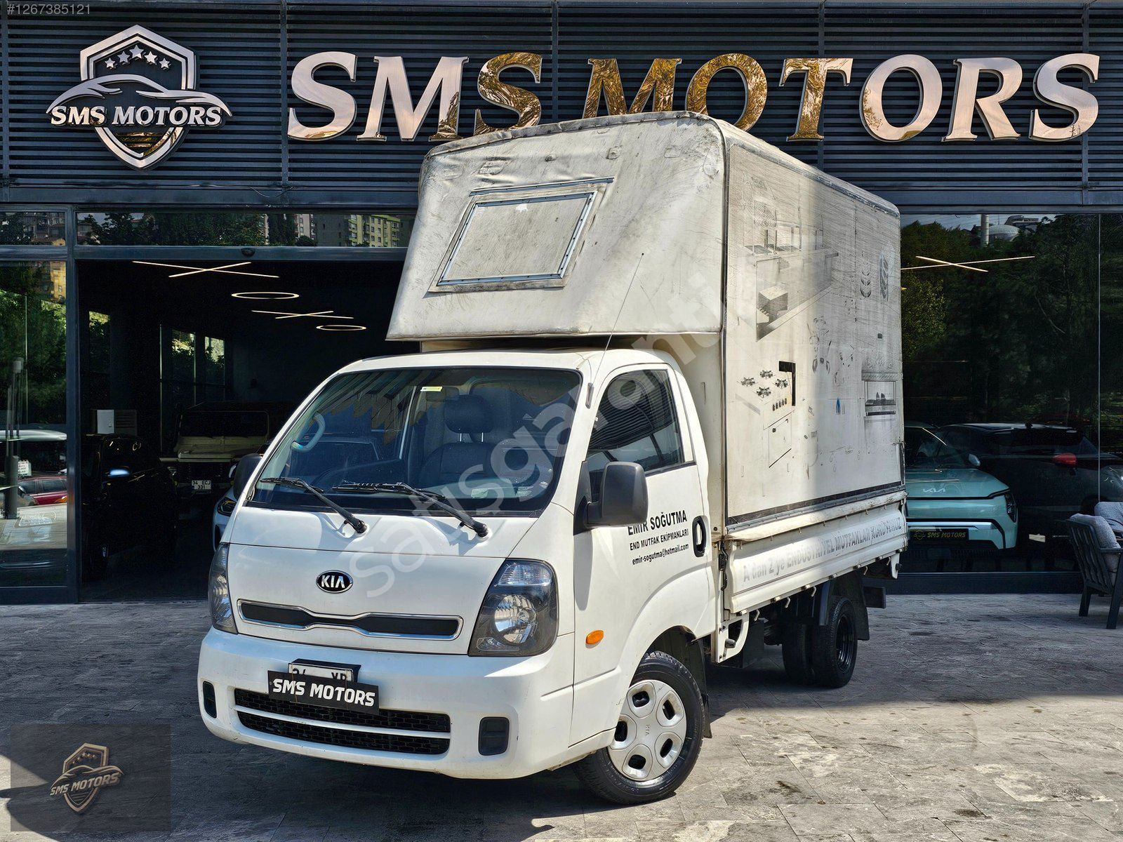 SMS MOTORS KIA BONGO K2500 DLX - KLİMALI - BOYASIZ - DEĞİŞENSİZ