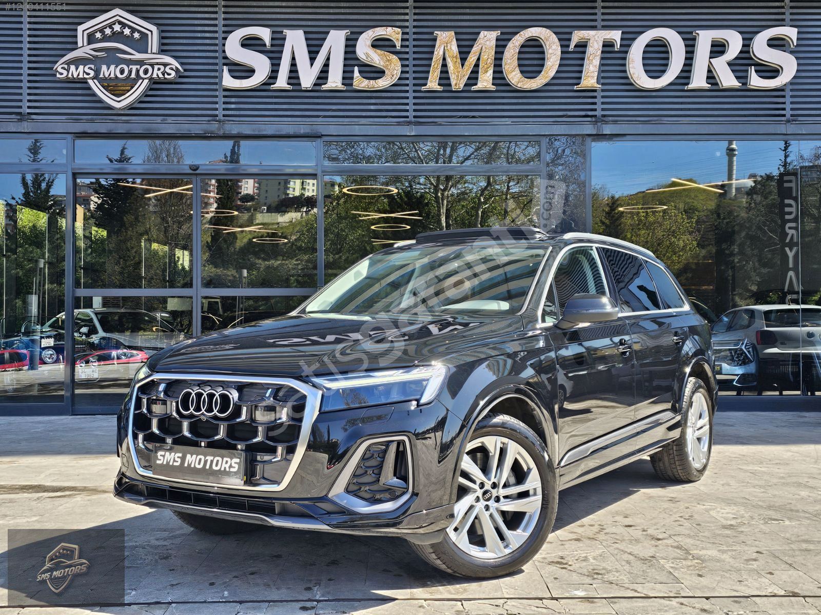 SMS MOTORS 2024 AUDİ Q7 45 TFSI QUATTRO S-LİNE HATASIZ 7 KİŞİLİK