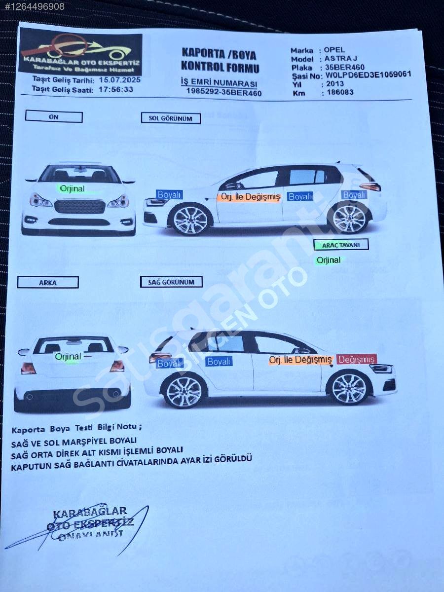 bilgen Otodan Astra j