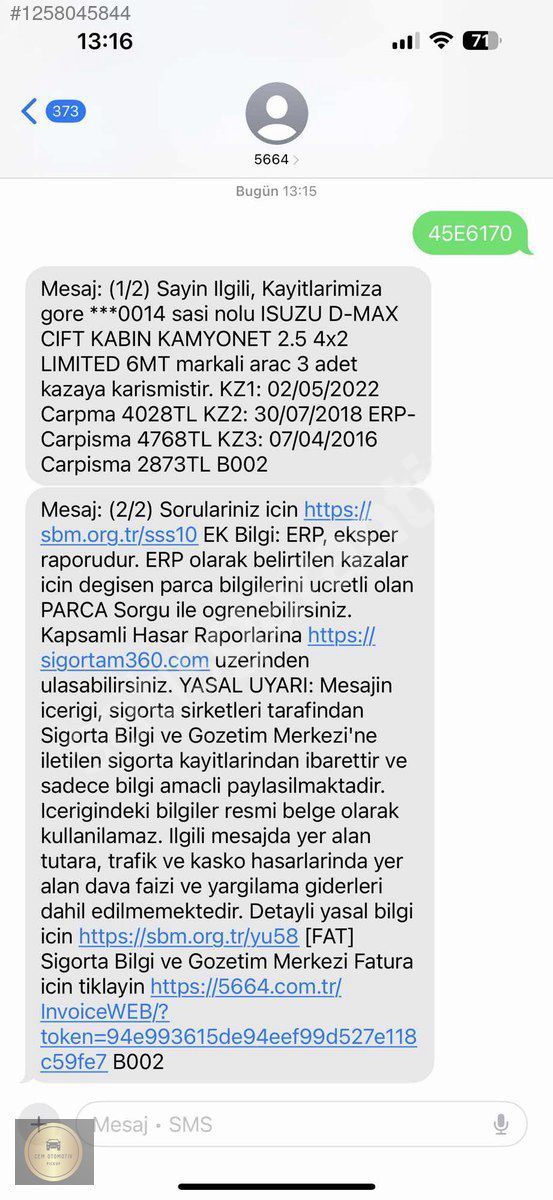 CEM OTOMOTİV DEN 2014 MODEL ISIZU LIMITED DEĞIŞENSIZ
