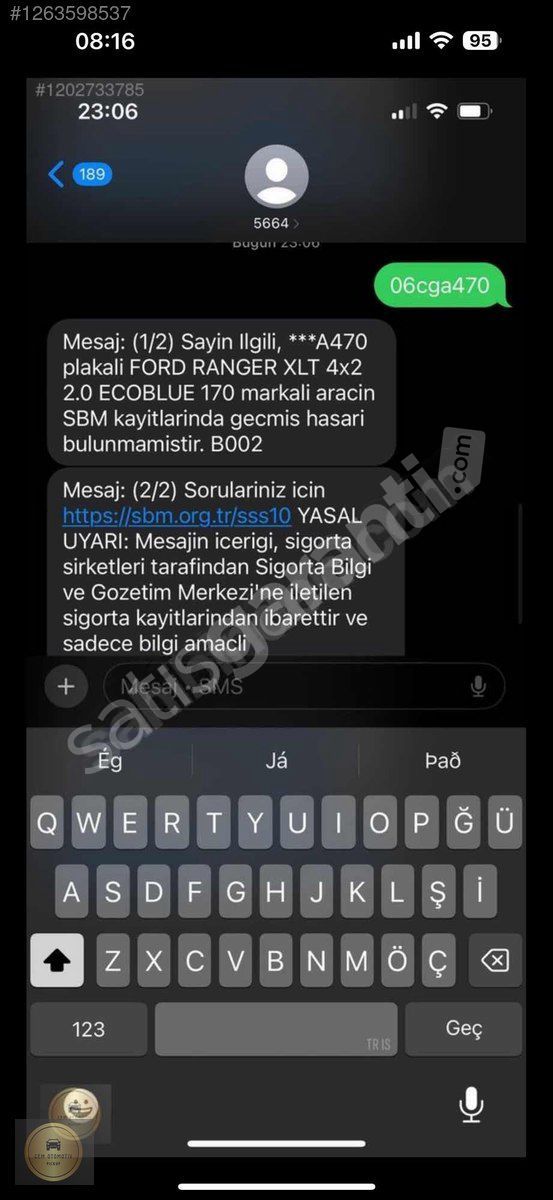 CEM OTOMOTİV DEN 2020 MODEL HASAR KAYITSIZ DEĞİŞENSİN RANGER 4x4