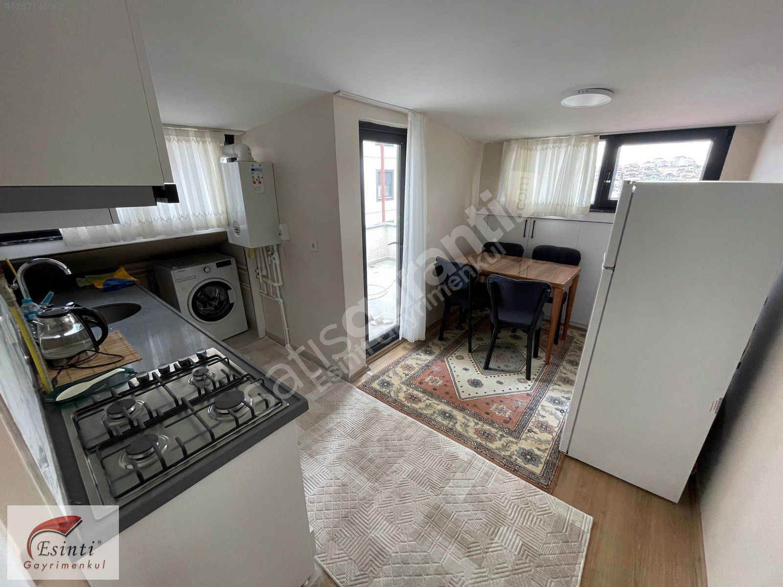 19 MAYIS CD ÜZERİ TERASLI, YENİ EŞYALI, SIFIR 1+1 DAİRE