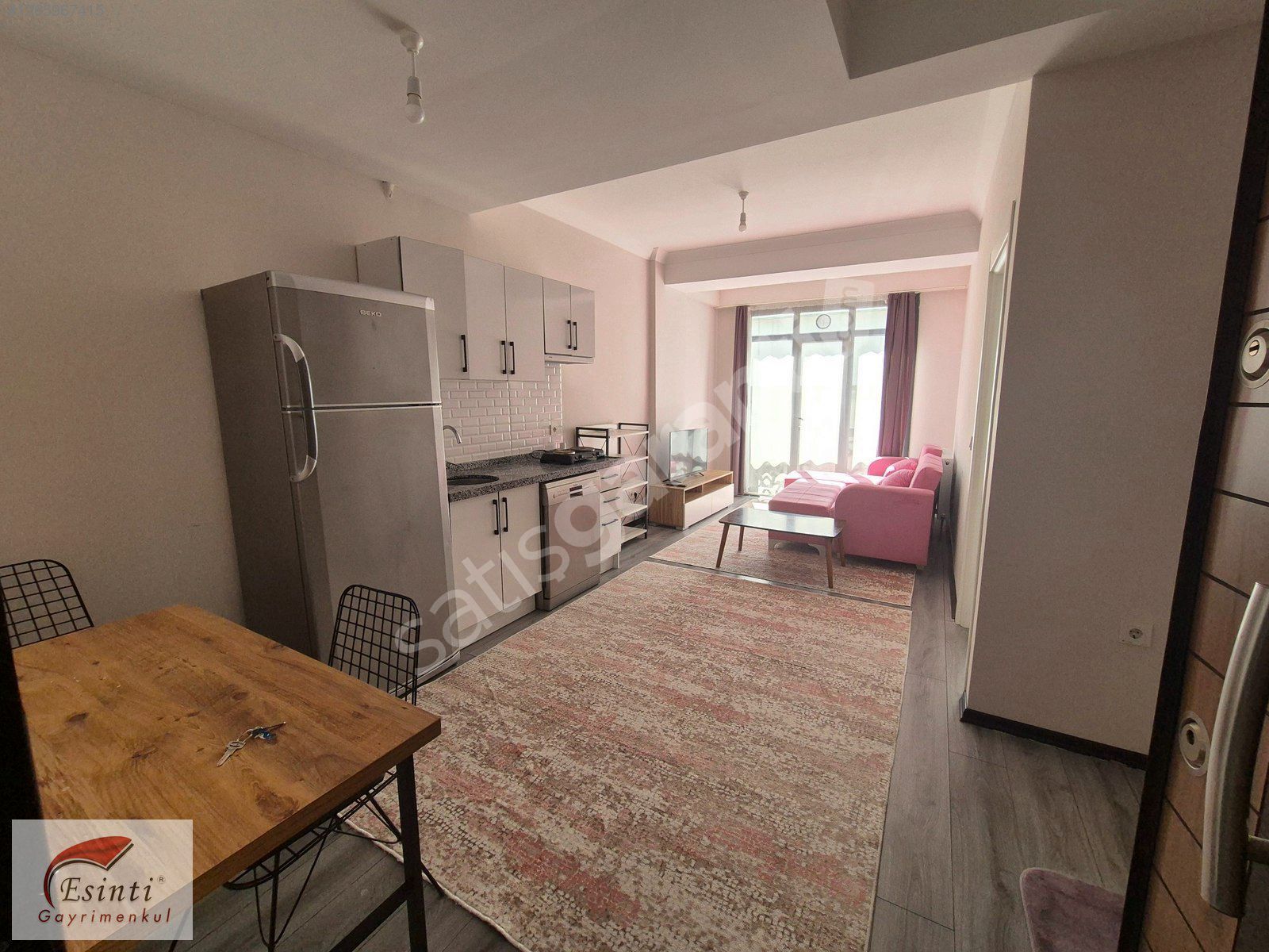 YEDİTEPE ÜNİV.KARŞISI YENİ BİNA, 7/24 GÜVENLİK, EŞYALI 1+1 DAİRE