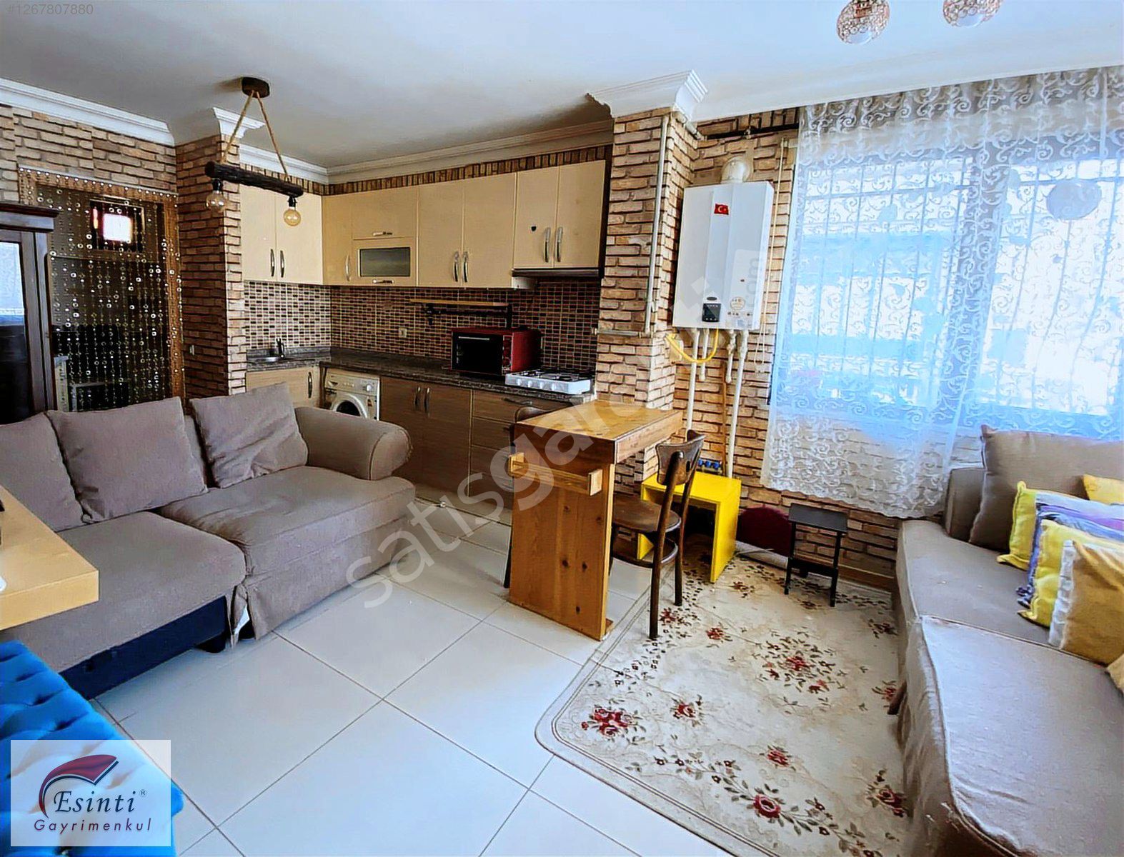 KAYIŞDAĞI MAH.ANA CAD.YÜRÜME MESAFESİNDE FULL EŞYALI 1+1 DAİRE