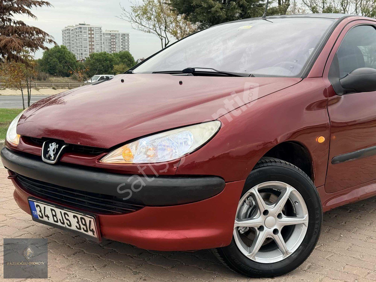 2001 PEUGEOT 206 COLORLİNE KLİMALI 1.4 BENZNLİ__TAMAMINA KREDİ__