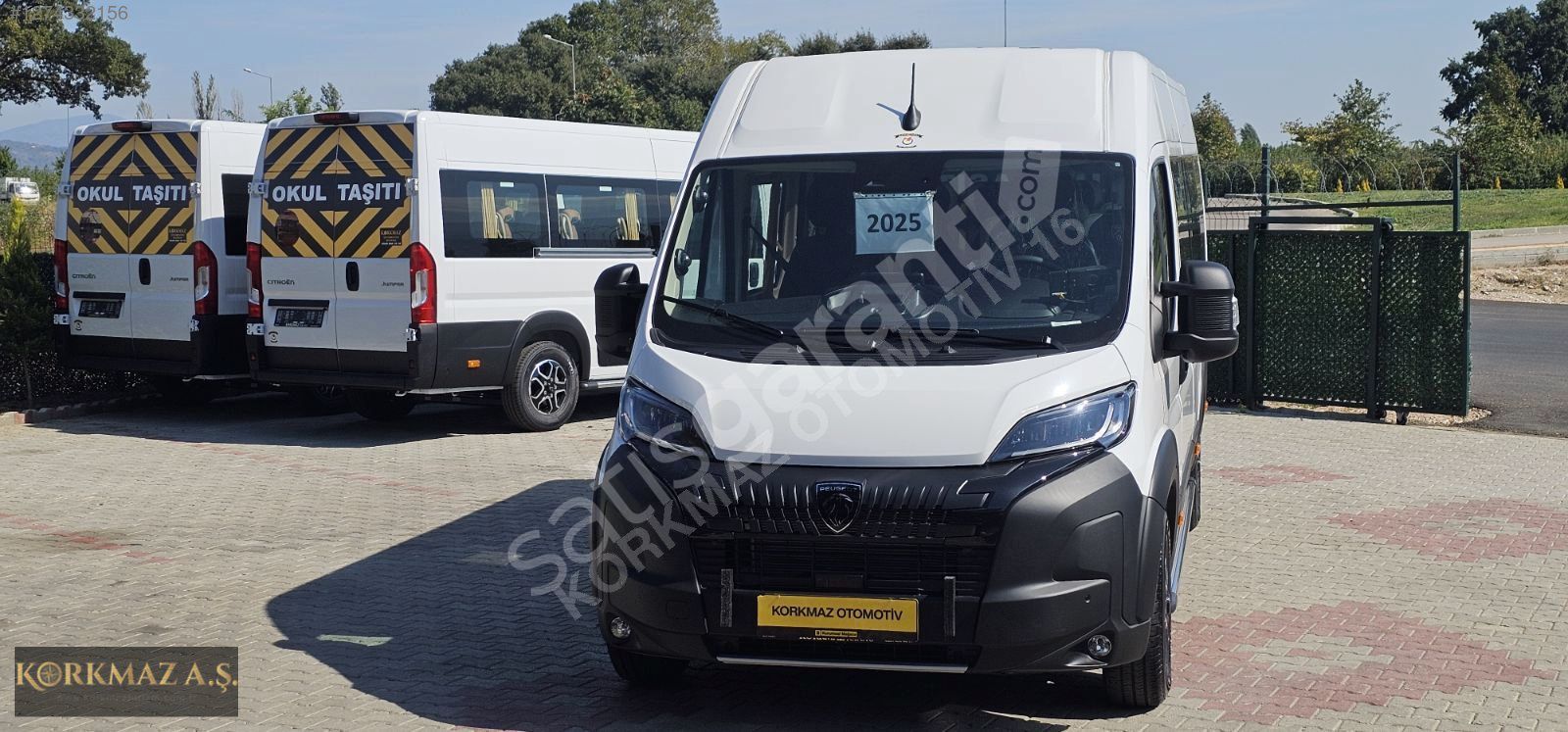 KORKMAZ'dan 2025 BOXER 4.2 TON OKUL TAŞITI FUUL MODELİ