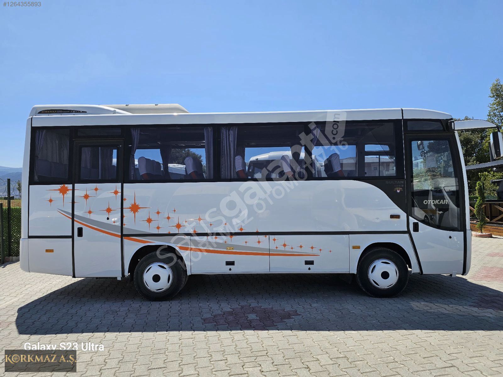 KORKMAZ'dan 2009 OTOKAR 125 S tek kanat kapı