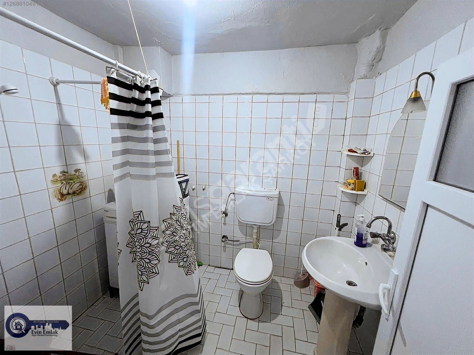 EVİM EMLAKTAN 1+1 müstakil bahçeli eşyalı daire
