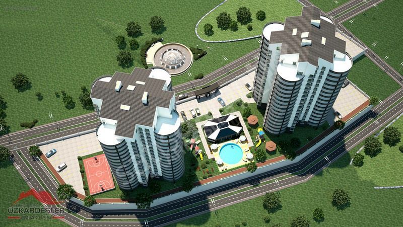 ZENGİN SOSYAL DONALTI! 2-BLOK YÜZME HAVUZU,SAUNA,FİTNESS SALONU.
