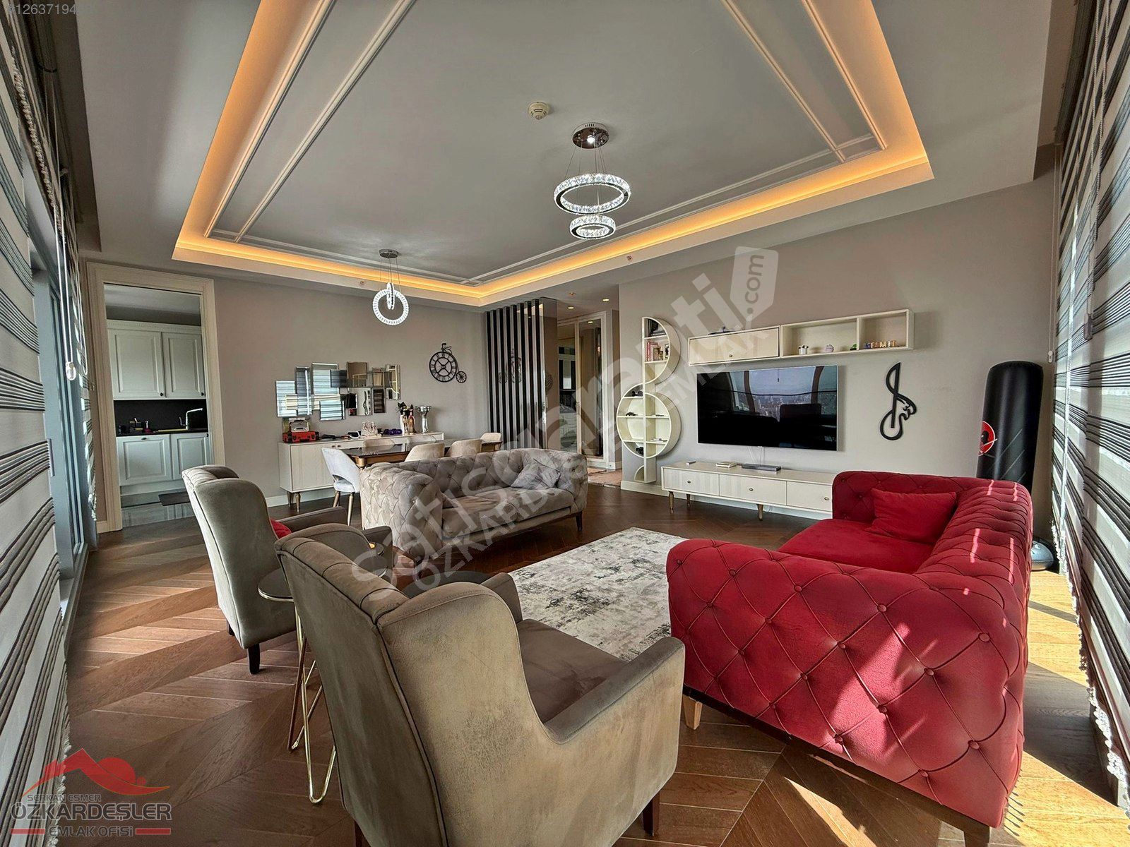 KUZU KUMRU RESİDANCE! PREMİUM LÜKS KONUT YÜKSEK KAT 225M2 4.5+1.
