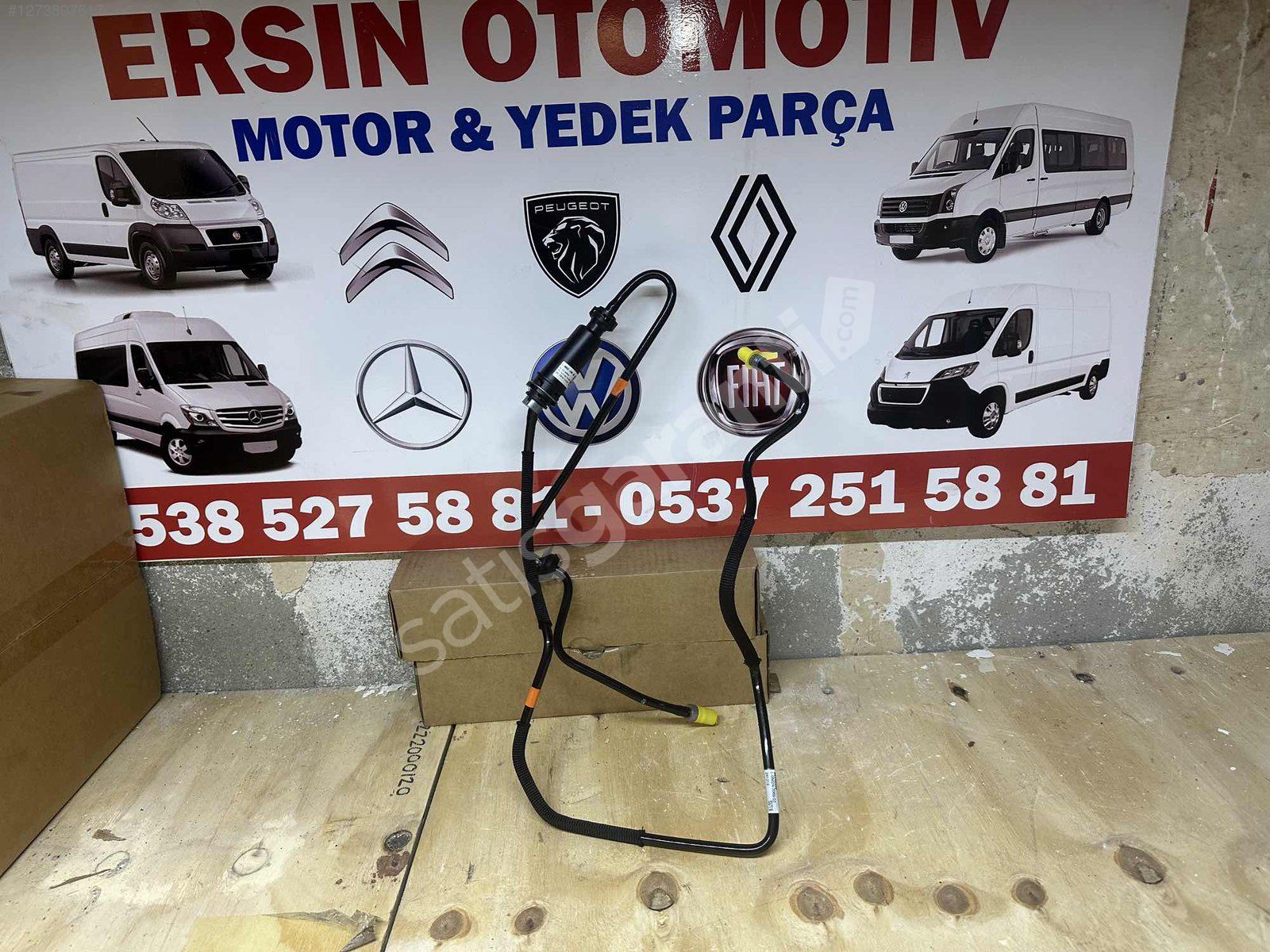 Ducato Jumper debriyaj borusu euro7