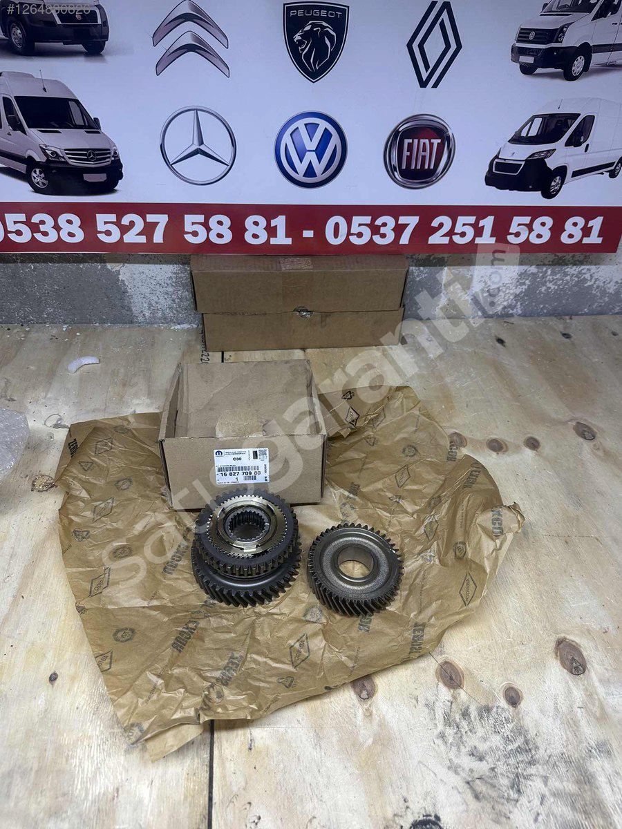 Ducato 1.2. Vites sekromenç ve dişlileri