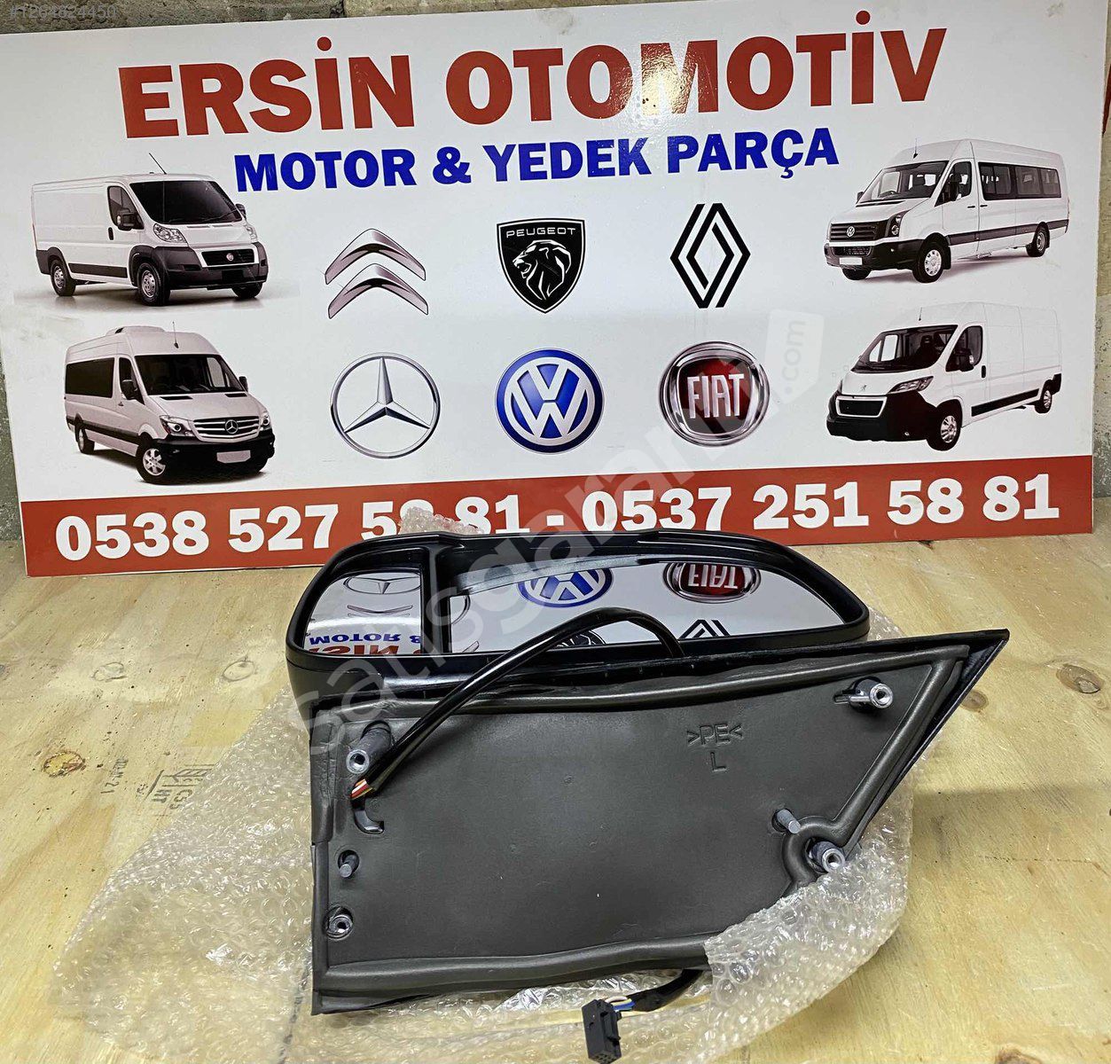 BOXER JUMPER DUCATO ELEKTRİKLİ AYNA SOL