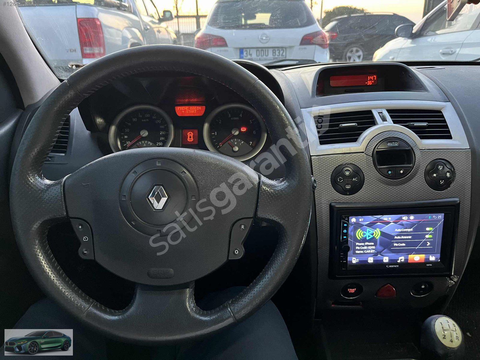 ODS | 150.000 PEŞİNAT KALAN 24 AY TAKSİT 2004 MEGANE CAM TAVANLI