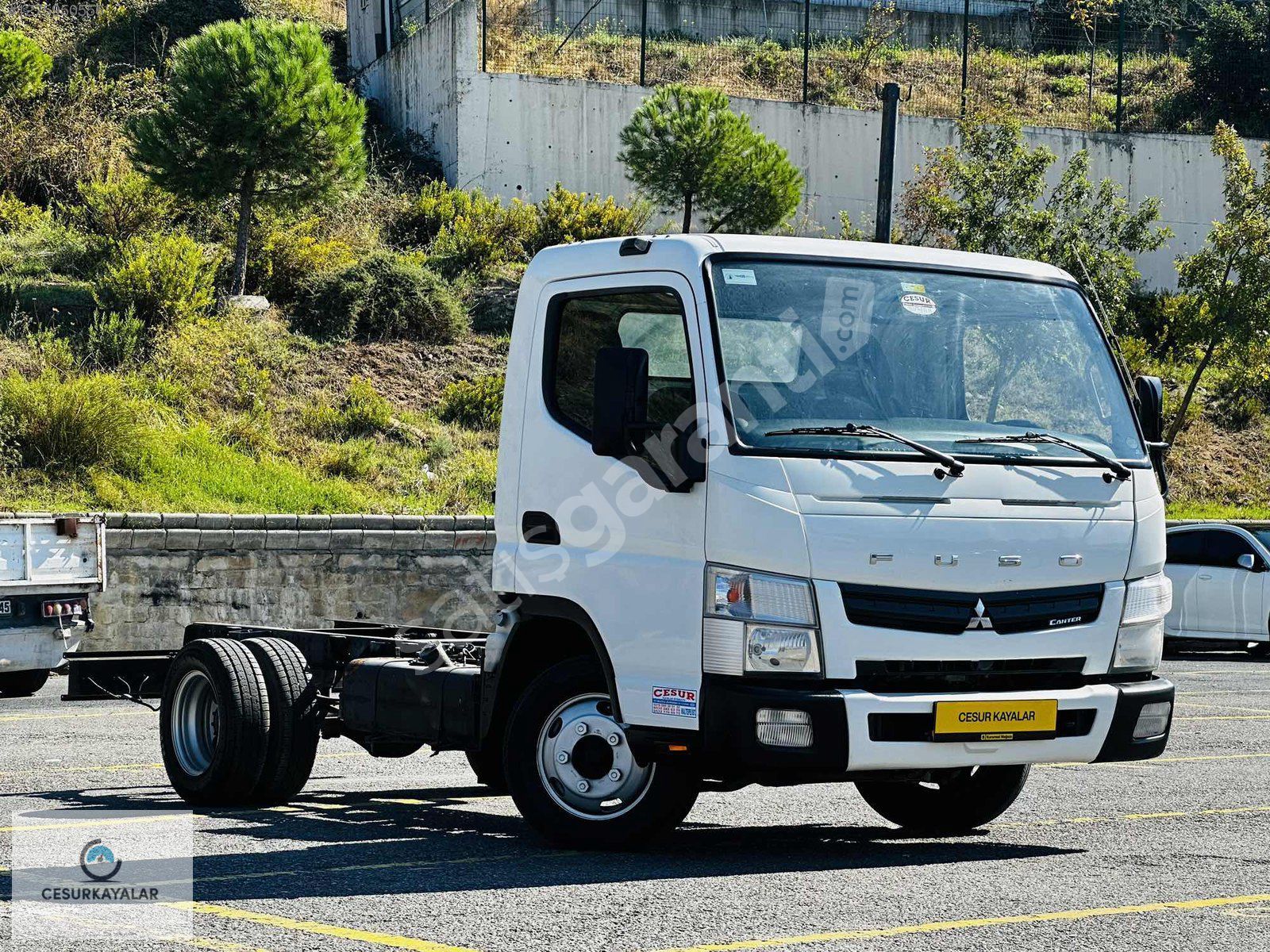 CESURDAN 2015 MODEL MİTSUBİSHİ B35 HATASIZ ŞASİ KAMYONET