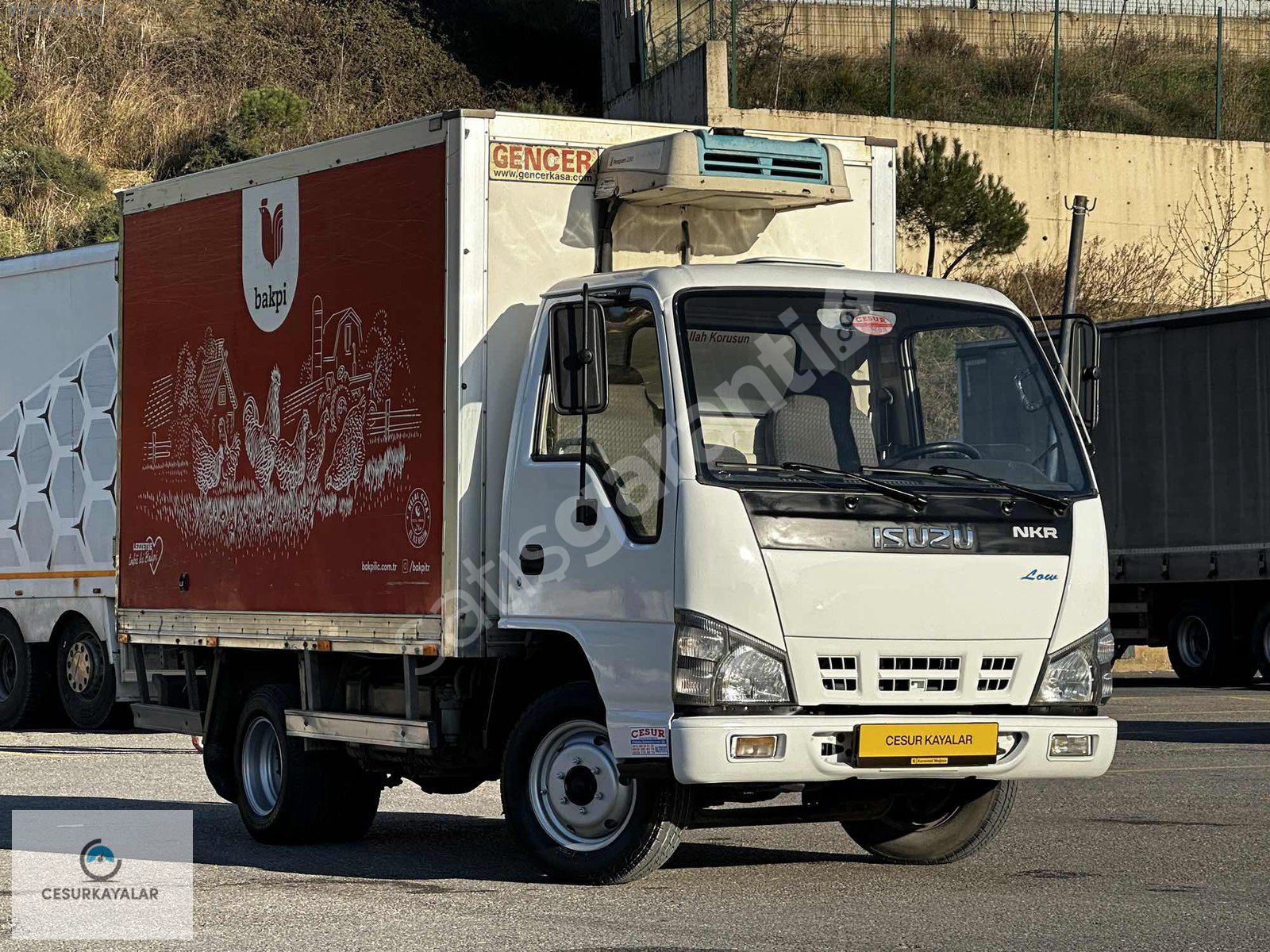 CESURDAN 2007 MODEL ISUZU LOW SOĞUTUCULU KASA KAMYONET HATASIZ