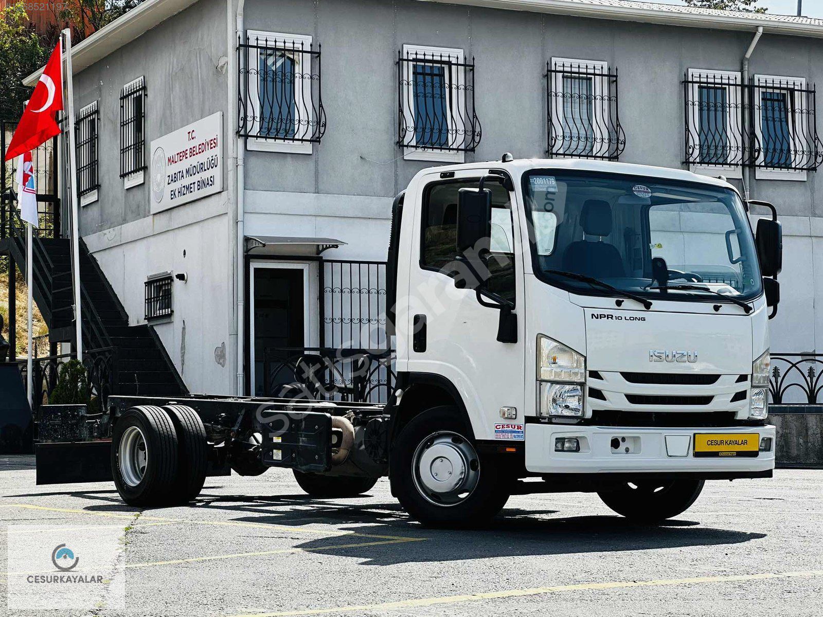 CESURDAN 2022 MODEL ISUZU NPR 10 LONG HATASIZ ŞASİ KAMYON