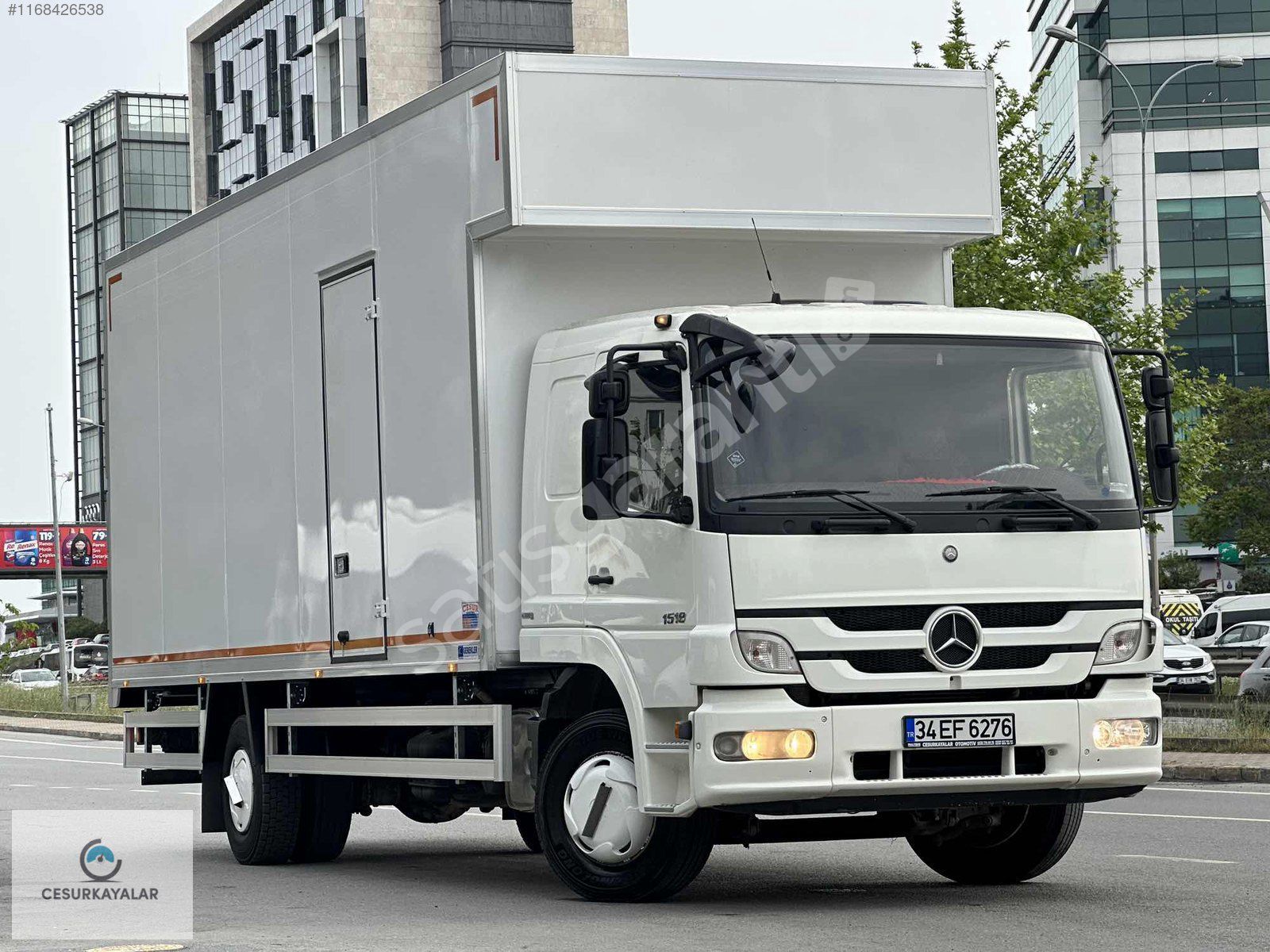 CESURDAN 2012 MODEL MERCEDES BENZ ATEGO 1518 EVDEN EVE KASALI