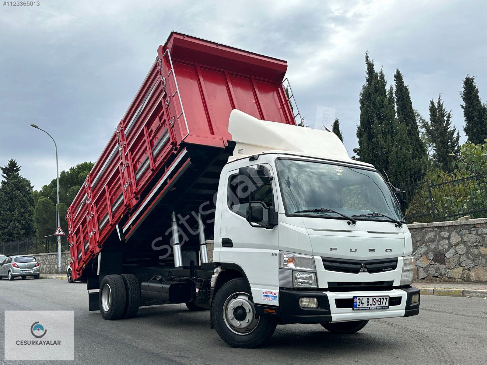 CESURDAN 2015 MODEL MİTSUBİSHİ TFB85L ÇİFT İLAVELİ SAÇ DAMPERLİ