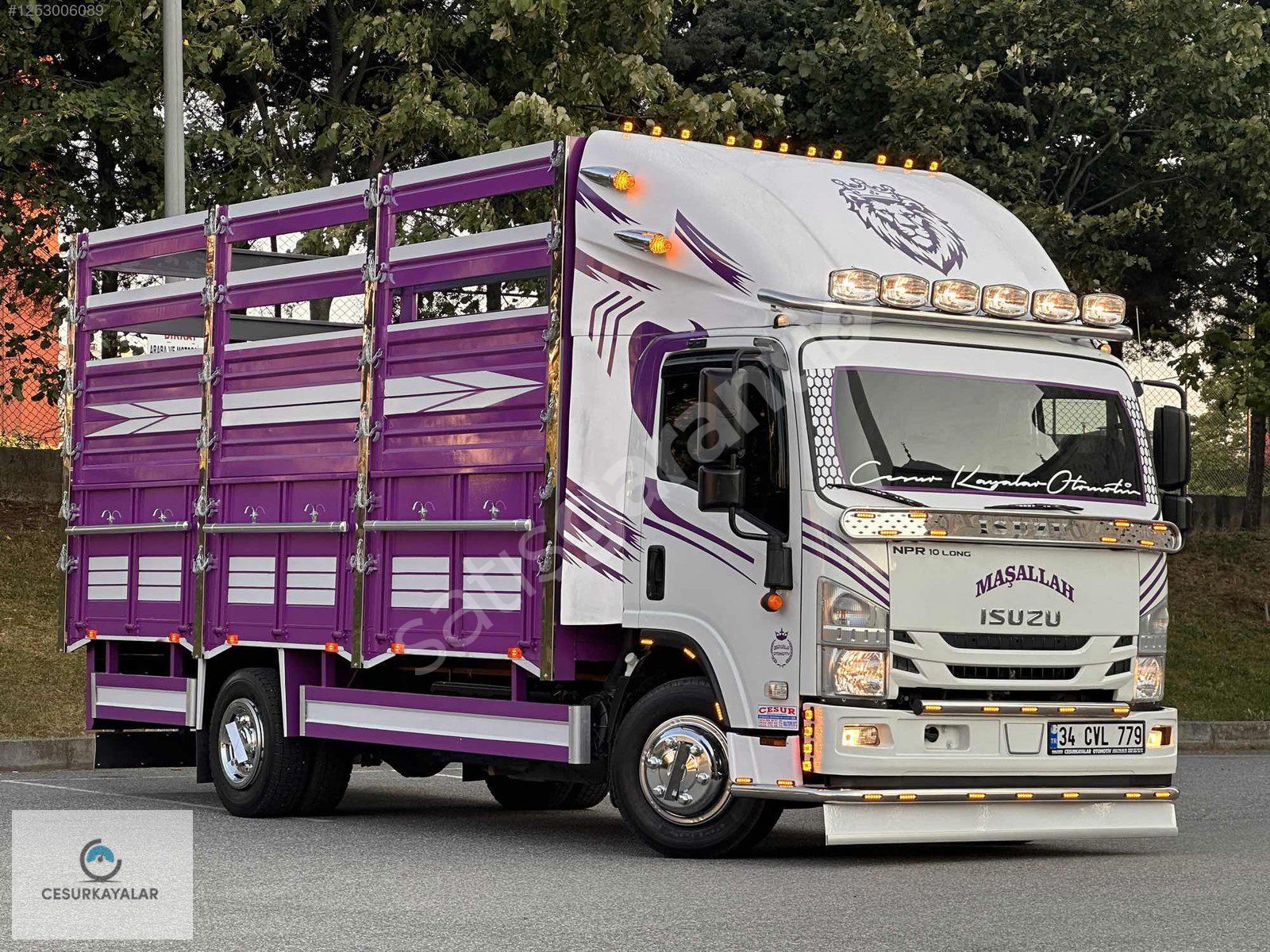 CESURDAN 2020 MODEL ISUZU 10 LONG FULL AKSESUARLI KAMYON