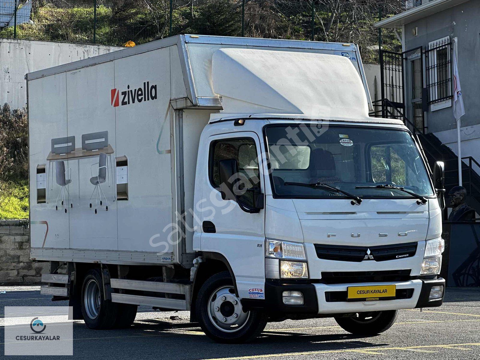CESURDAN 2015 MODEL MİTSUBİSHİ TF35 MOBİLYA KASA KAMYONET